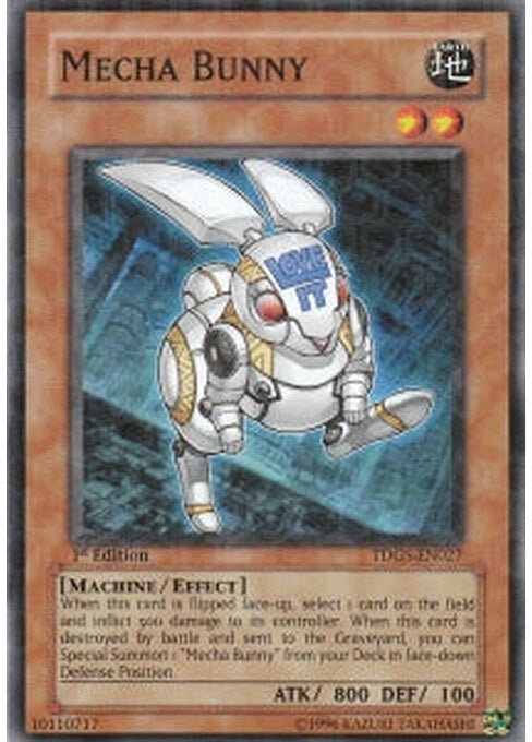 Mecha Bunny — The Duelist Genesis (TDGS-027) Yu-Gi-Oh! card Main image