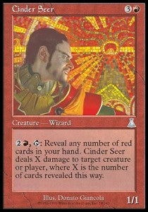 Cinder Seer - Urza's Destiny (Uncommon) [UDS-78] Immagine principale del prodotto