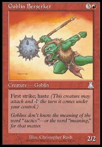 Goblin Berserker - Urza's Destiny (Uncommon) [UDS-82] Immagine principale del prodotto