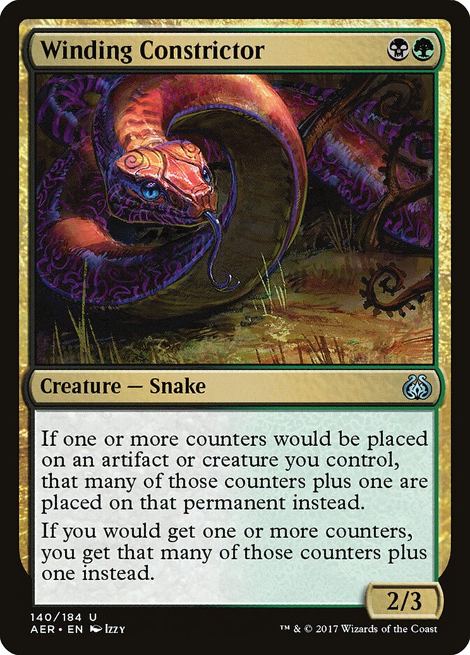 Winding Constrictor - Aether Revolt (Uncommon) [AER-140]