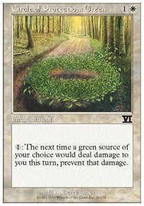 Circle of Protection: Green - Sixth Edition (Common) [6ED-10] Hauptbild