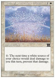 Circle of Protection: White - Sixth Edition (Common) [6ED-12] Hauptbild