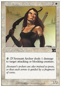 D'Avenant Archer - Sixth Edition (Common) [6ED-15] Main image
