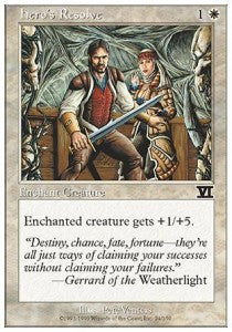 Hero's Resolve - Sixth Edition (Common) [6ED-24] Main image
