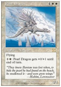Pearl Dragon - Sixth Edition (Rare) [6ED-34]