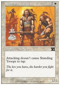 Standing Troops - Sixth Edition (Common) [6ED-44] Hauptbild