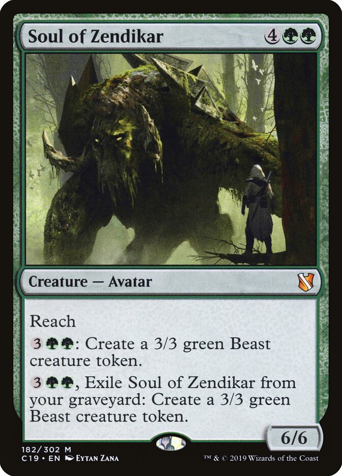 Soul of Zendikar - Commander 2019 (Mythic) [C19-182] Hoofdafbeelding