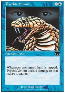 Psychic Venom - Sixth Edition (Common) [6ED-91] Imagen principal del producto