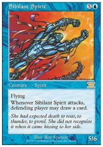 Sibilant Spirit - Sixth Edition (Rare) [6ED-98] Main image