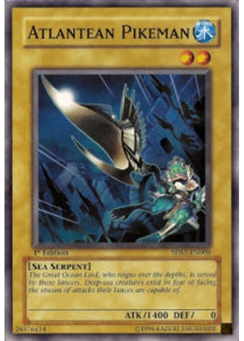 Atlantean Pikeman — Starter Deck: Yu-Gi-Oh! 5D's (5DS1-009) Yu-Gi-Oh! card Imagen principal del producto