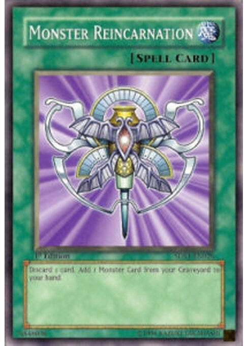 Monster Reincarnation — Starter Deck: Yu-Gi-Oh! 5D's (5DS1-026) Yu-Gi-Oh! card Main image