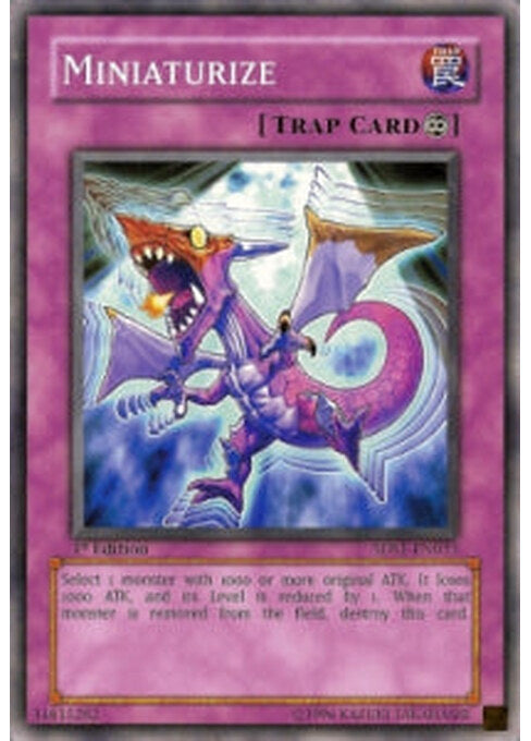 Miniaturize — Starter Deck: Yu-Gi-Oh! 5D's (5DS1-033) Yu-Gi-Oh! card Main image