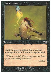 Fatal Blow - Sixth Edition (Common) [6ED-128] Main image