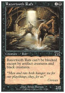 Razortooth Rats - Sixth Edition (Common) [6ED-153] Imagen principal del producto