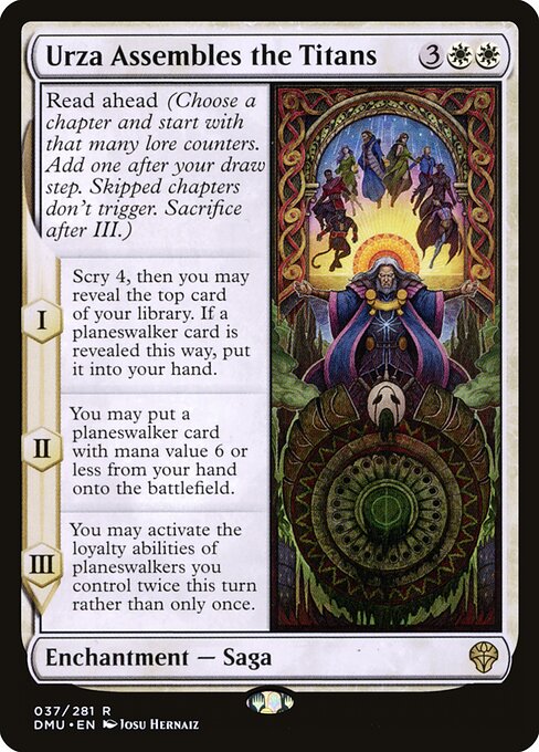 Urza Assembles the Titans – Dominaria United (DMU-37) Magic: The Gathering card | LC-REM-20260804-15150856569164-10a544d7-ead7-42fd-a35a-c1b672771d5b