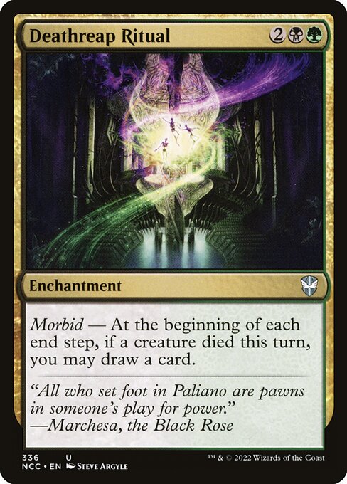 Deathreap Ritual – New Capenna Commander (NCC-336) Magic: The Gathering card | LC-REM-20260804-15681709769036-10a8b65c-d7b3-48b9-9400-158a60310367 Hoofdafbeelding