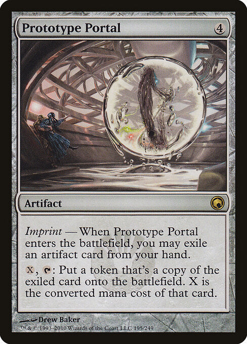 Prototype Portal – Scars of Mirrodin (SOM-195) Magic: The Gathering card