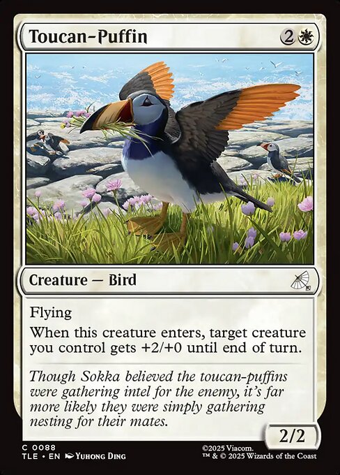 Toucan-Puffin – Avatar: The Last Airbender Eternal (TLE-88) Magic: The Gathering card | LC-REM-20260804-15573241659724-10dc44c7-634f-4210-9c22-ce9e8860568b