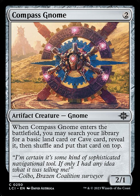 Compass Gnome – The Lost Caverns of Ixalan (LCI-250) Magic: The Gathering card