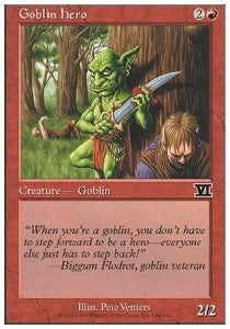 Goblin Hero - Sixth Edition (Common) [6ED-184] Imagen principal del producto