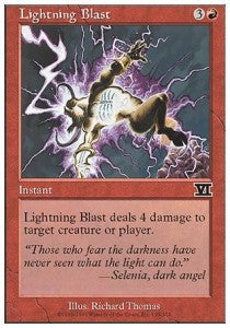 Lightning Blast - Sixth Edition (Common) [6ED-193] Imagen principal del producto