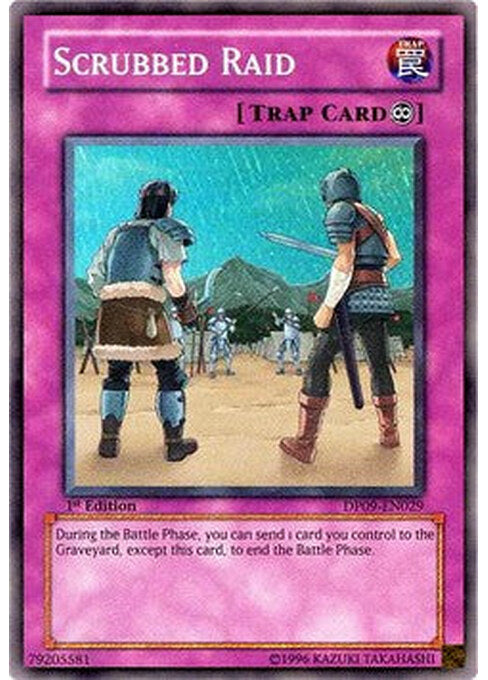 Scrubbed Raid — Duelist Pack: Yusei Fudo 2 (DP09-029) Yu-Gi-Oh! card Main image