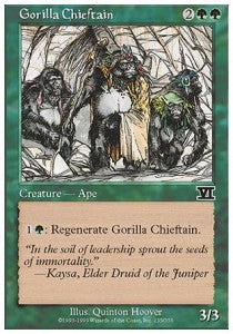 Gorilla Chieftain - Sixth Edition (Common) [6ED-235] Imagen principal del producto