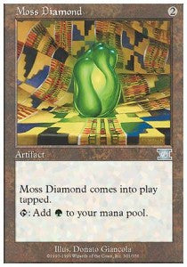 Moss Diamond - Sixth Edition (Uncommon) [6ED-301] Main image