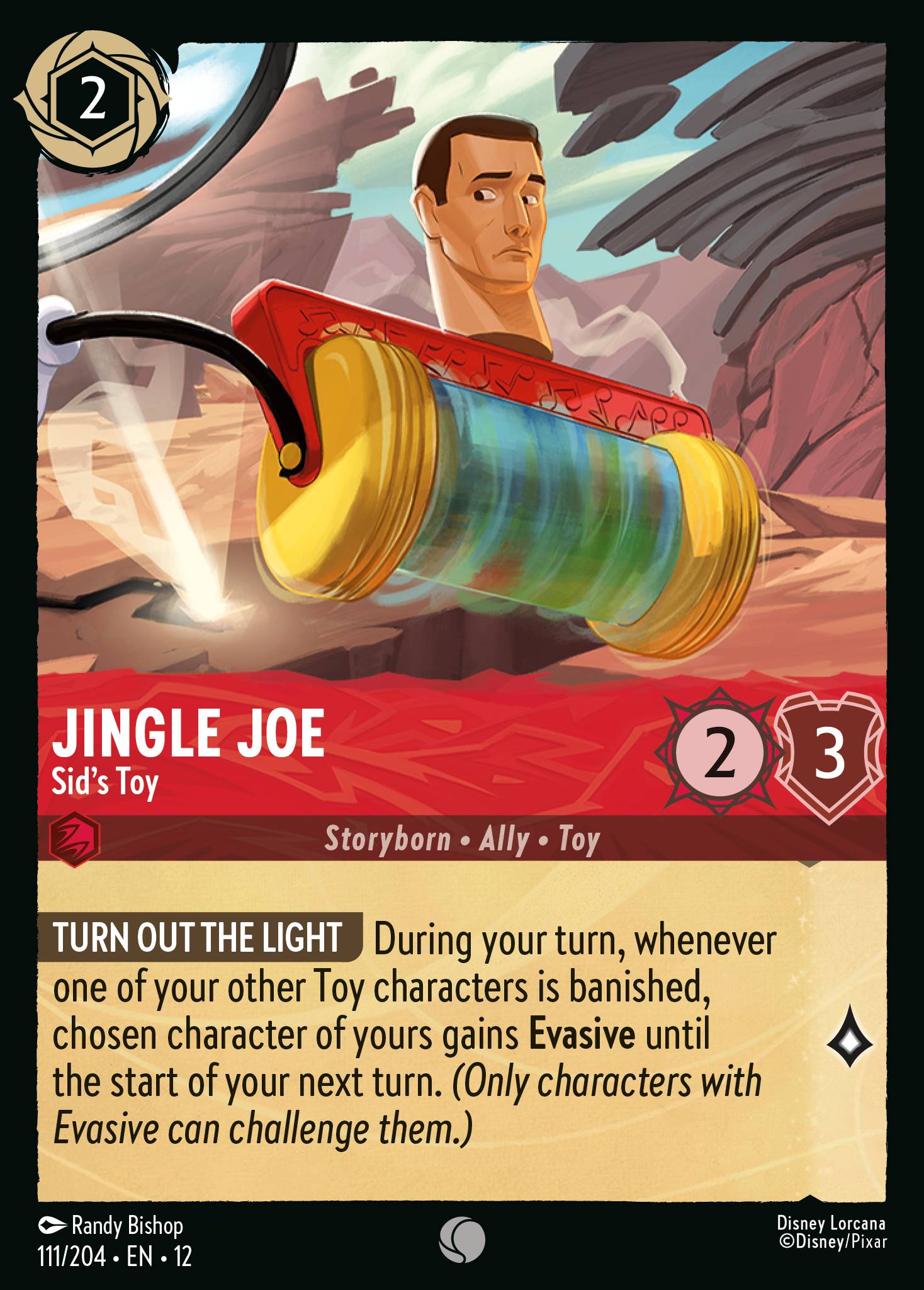 Jingle Joe - Sid's Toy — Wilds Unknown (12WIL-111) Disney Lorcana card