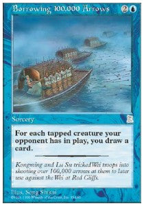 Borrowing 100,000 Arrows - Portal Three Kingdoms (Uncommon) [PTK-35]