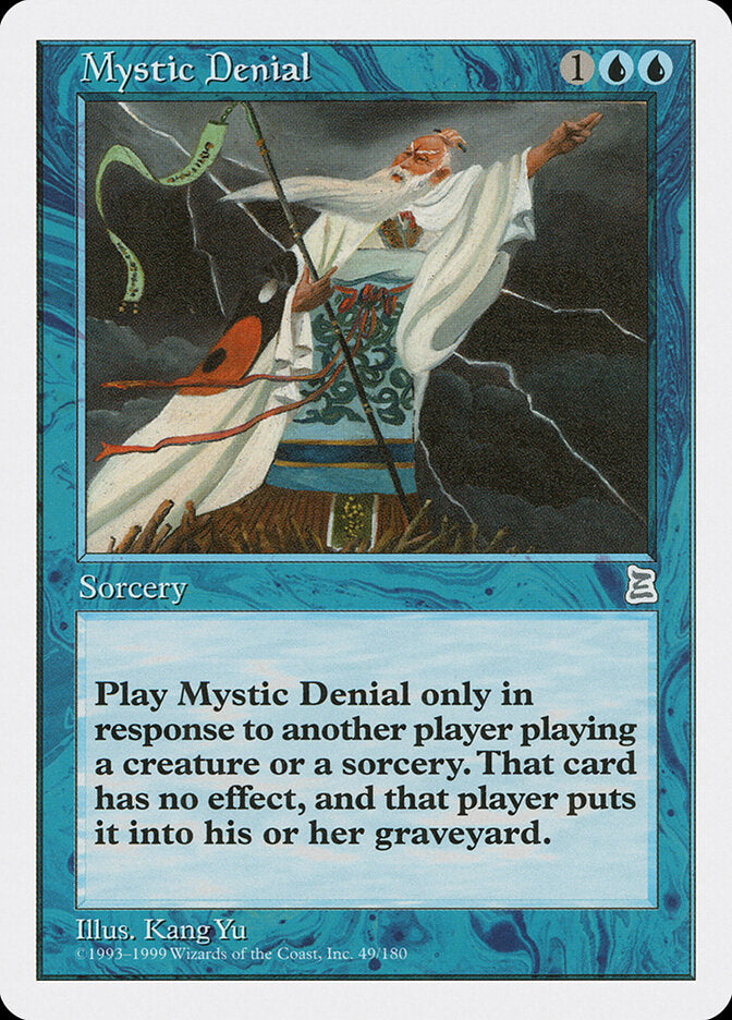 Mystic Denial - Portal Three Kingdoms (Uncommon) [PTK-49] Image principale du produit