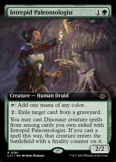 Intrepid Paleontologist – The Lost Caverns of Ixalan (LCI-381) Magic: The Gathering card | LC-REM-20260804-15393061536076-112da23d-3f13-4438-b027-10c5493808bd