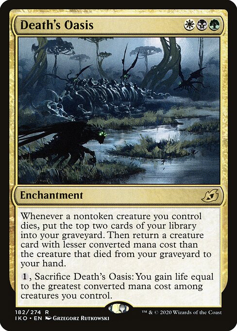 Death's Oasis – Ikoria: Lair of Behemoths (IKO-182) Magic: The Gathering card