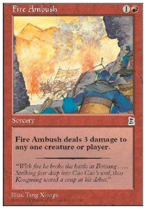 Fire Ambush - Portal Three Kingdoms (Common) [PTK-111]