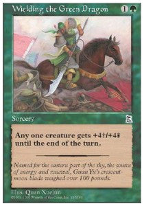 Wielding the Green Dragon - Portal Three Kingdoms (Common) [PTK-157]