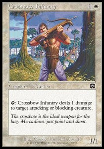 Crossbow Infantry - Mercadian Masques (Common) [MMQ-16] Main image