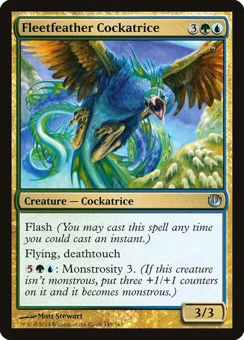 Fleetfeather Cockatrice – Journey into Nyx (JOU-149) Magic: The Gathering card