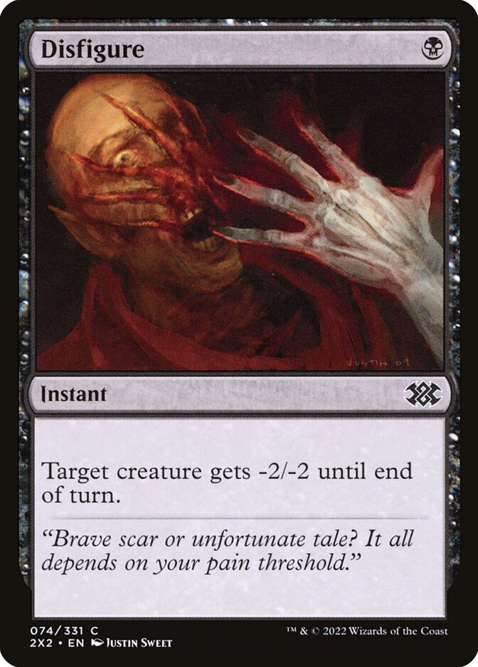 Disfigure - Double Masters 2022 (Common) [2X2-74]