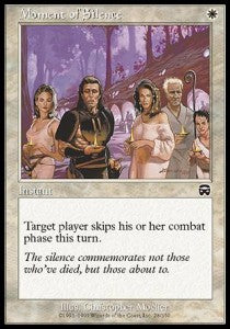 Moment of Silence - Mercadian Masques (Common) [MMQ-28] Imagen principal del producto