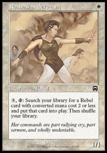 Ramosian Sergeant - Mercadian Masques (Common) [MMQ-39] Imagen principal del producto