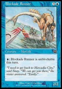 Blockade Runner - Mercadian Masques (Common) [MMQ-60] Main image