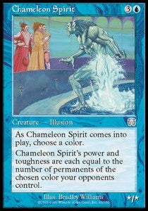 Chameleon Spirit - Mercadian Masques (Uncommon) [MMQ-65] Imagen principal del producto