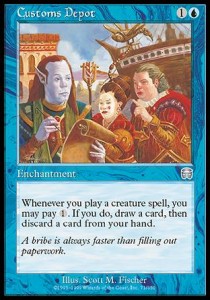 Customs Depot - Mercadian Masques (Uncommon) [MMQ-71] Main image