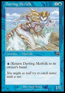 Darting Merfolk - Mercadian Masques (Common) [MMQ-72] Main image