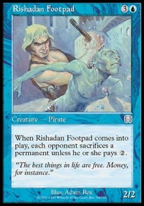 Rishadan Footpad - Mercadian Masques (Uncommon) [MMQ-94] Hoofdafbeelding