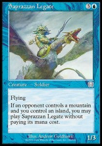 Saprazzan Legate - Mercadian Masques (Uncommon) [MMQ-100] Main image