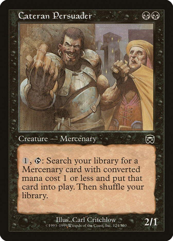 Cateran Persuader - Mercadian Masques (Common) [MMQ-124] Main image