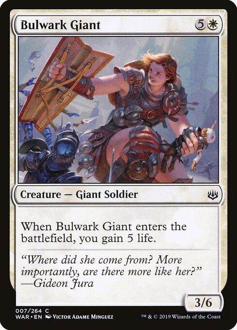 Bulwark Giant – War of the Spark (WAR-7) Magic: The Gathering card | LC-REM-20260804-15150798766412-11510817-edb3-40d4-bd27-6161fedadd11 Hauptbild