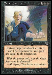 Sever Soul - Mercadian Masques (Common) [MMQ-159] Main image