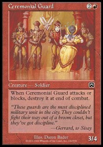 Ceremonial Guard - Mercadian Masques (Common) [MMQ-182] Hoofdafbeelding